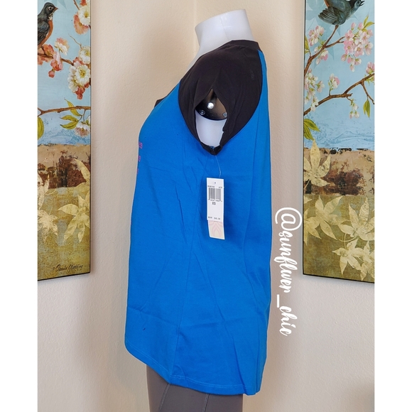 [NEW] Pink Lotus Baseball Style Yoga Tee - Picture 5 of 11